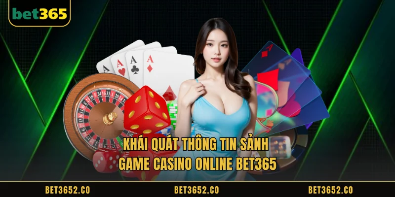 Overview of Bet365 Online Casino lobby